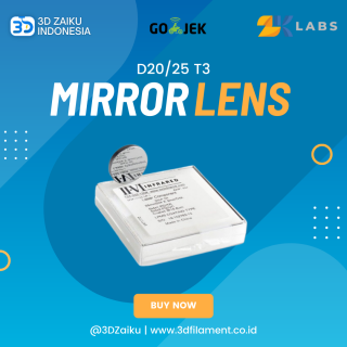 Original II-VI Si Mirror Lens CO2 Laser Reflective Lens Cermin Laser - D25 T3